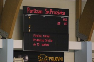 Vaterpolo (U15): Spartak-Prozivka - Partizan