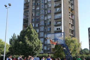 Otvaranje košarkaškog terena "Nikola Kalinić"
