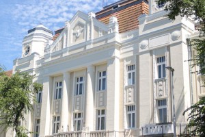 Radovi na fasadi škole