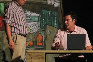 Predstava "Državni posao – uživo sa televizorom"