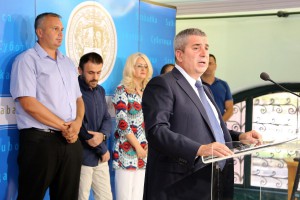 Konferencija za medije gradonačelnika Bogdana Labana