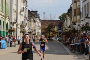 Subotički polumaraton - ulazak na cilj (21 km)