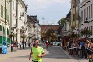 Subotički polumaraton - ulazak na cilj (21 km)