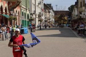 Subotički polumaraton - ulazak na cilj (21 km)