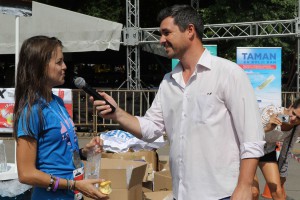 Subotički polumaraton - ulazak na cilj (21 km)