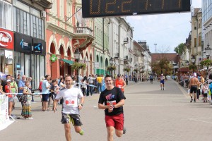 Subotički polumaraton - ulazak na cilj (21 km)