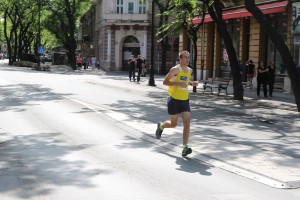Subotički polumaraton - deonica kroz Štrosmajerovu