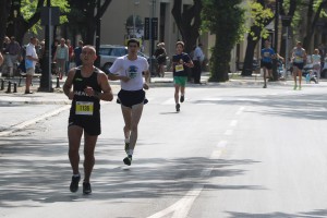 Subotički polumaraton - deonica kroz Štrosmajerovu