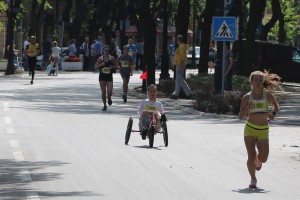 Subotički polumaraton - deonica kroz Štrosmajerovu