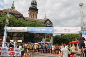 Subotički polumaraton - pripreme i start trke