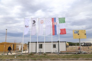 Polaganje kamen temeljca za izgradnju fabrike "Caminada"