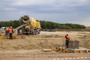 Polaganje kamen temeljca za izgradnju fabrike "Caminada"