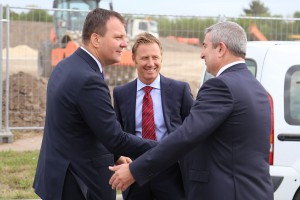 Polaganje kamen temeljca za izgradnju fabrike "Caminada"