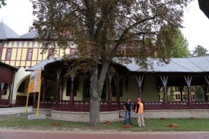 Obilazak radova na rekonstrukciji Velike terase