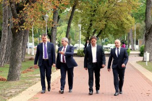 Obilazak radova na rekonstrukciji Velike terase