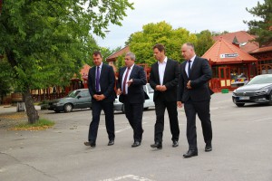 Obilazak radova na rekonstrukciji Velike terase