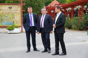 Obilazak radova na rekonstrukciji Velike terase