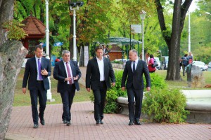 Obilazak radova na rekonstrukciji Velike terase