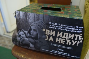 Humanitarna projekcija filma "Vi idite, ja neću"