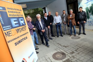 Otvaranje kancelarije granskog sindikata "Nezavisnost"