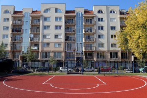 Predaja na upotrebu tartan terena za košarku