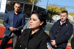 Predaja na upotrebu tartan terena za košarku