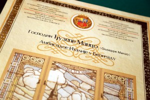 Susret sa ambasadorom Italije