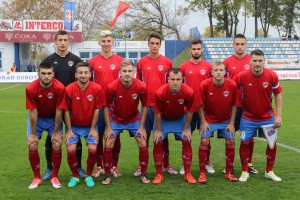 Prijateljski fudbalski meč Spartaka i mlade reprezentacije Republike Srpske