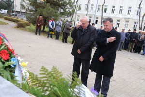 Polaganje venaca na Spomenik palim junacima u oslobodilačkim ratovima 1912-1918. godine