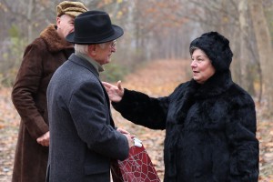 Polaganje venaca na skulturu Josipu Brozu Titu u Mini Jugoslaviji