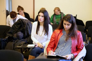 Konferencija Saveza samostalnih radnika Subotice povodom isplata  zarada radnika fabrike "29. novembar"