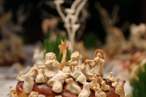 Izlozba Božićnjaka u vestibilu Gradske kuće