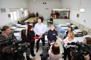 Otvaranje privremenog Prihvatilišta za beskućnike