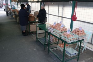 Tezge i radni prostor prodavaca i zakupaca