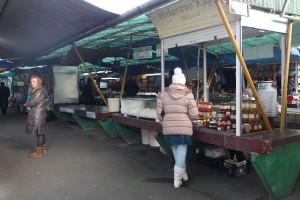 Tezge i radni prostor prodavaca i zakupaca