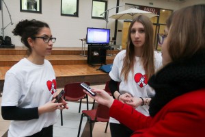 Predavanje učenika Medicinske škole na temu reanimacije