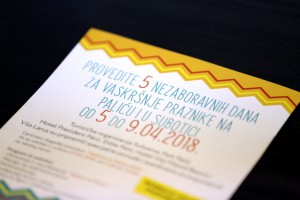 Najava manifestacije "Potraga za turističkim blagom Subotice i Palića" (Uskrs u Subotici)