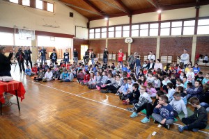 Predavanje o osnovnim pravilima bezbednog i pravilnog ponašanja u blizini pruge i na putnim prelazima