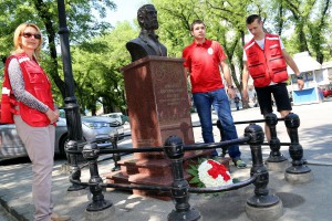 Polaganje venaca povodom Svetskog dana Crvenog krsta