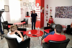 Polaganje venaca povodom Svetskog dana Crvenog krsta