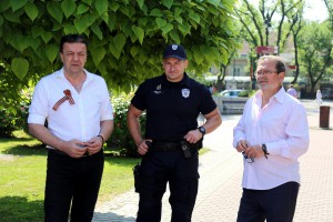 Polaganje venaca povodom Dana pobede nad fašizmom