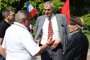 Polaganje venaca povodom Dana pobede nad fašizmom