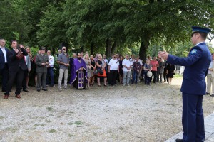 Polaganje venaca u Spomen parku povodom Dana pobede nad fašizmom