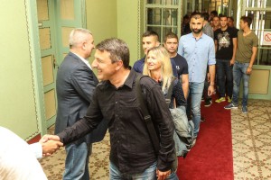 Prijem za igrače, stručni štab i rukovodstvo FK "Spartak Ždrepčeva krv"