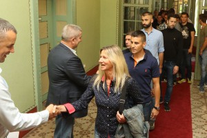 Prijem za igrače, stručni štab i rukovodstvo FK "Spartak Ždrepčeva krv"