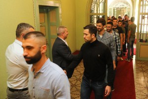 Prijem za igrače, stručni štab i rukovodstvo FK "Spartak Ždrepčeva krv"