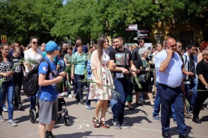 Obeležavanje slave Svetovaznesenskog hrama - litija kroz grad