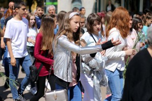 Obeležavanje slave Svetovaznesenskog hrama - litija kroz grad