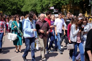 Obeležavanje slave Svetovaznesenskog hrama - litija kroz grad