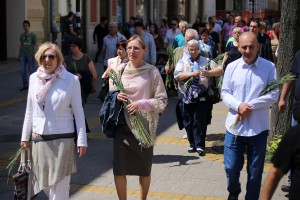 Obeležavanje slave Svetovaznesenskog hrama - litija kroz grad